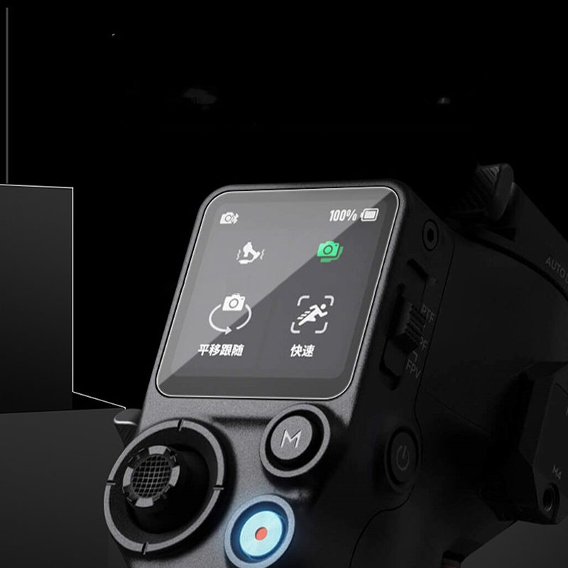 【DIV MALL】(New) 3 PCs tempered glass screen protector for DJI RS3 mini handheld gimbal stabilizer anti-scratch 2.5D curved film cover protect huddduo.