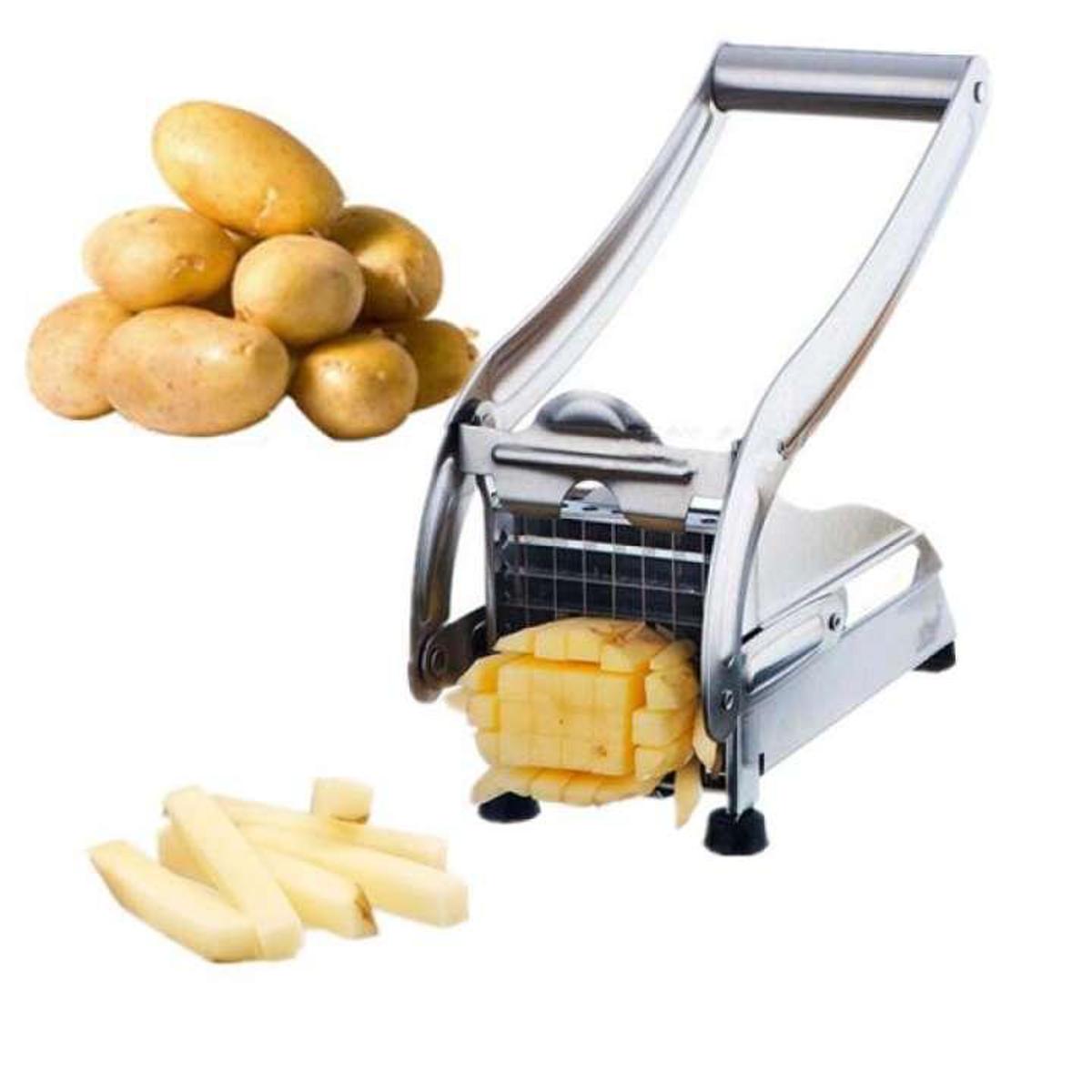 Potato Chopper For French Fries - Silver Potato Chopper For French Fries - Silver