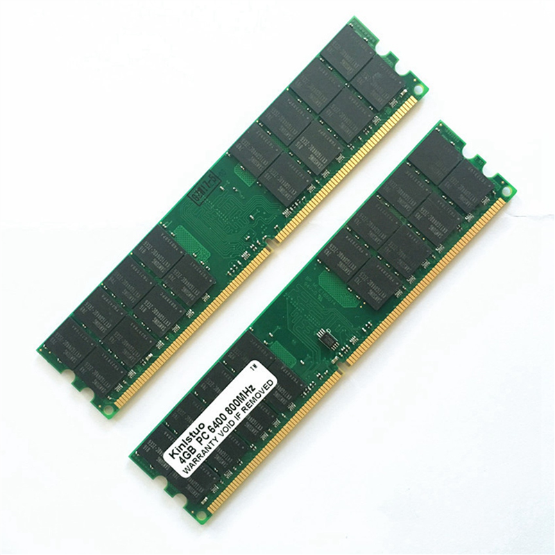 5X RAM DDR2 4Gb 800MHz Ddr2 800 4Gb Memory Ddr2 4G for AMD PC Accessories. 