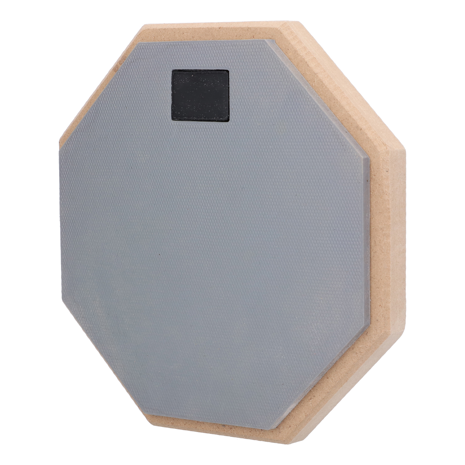 8in Dumb Drum Pad Rubber and Composite Wood Professional Practice Pads Skid Resistance Shock‑Absorbent Adjustable Kit. 