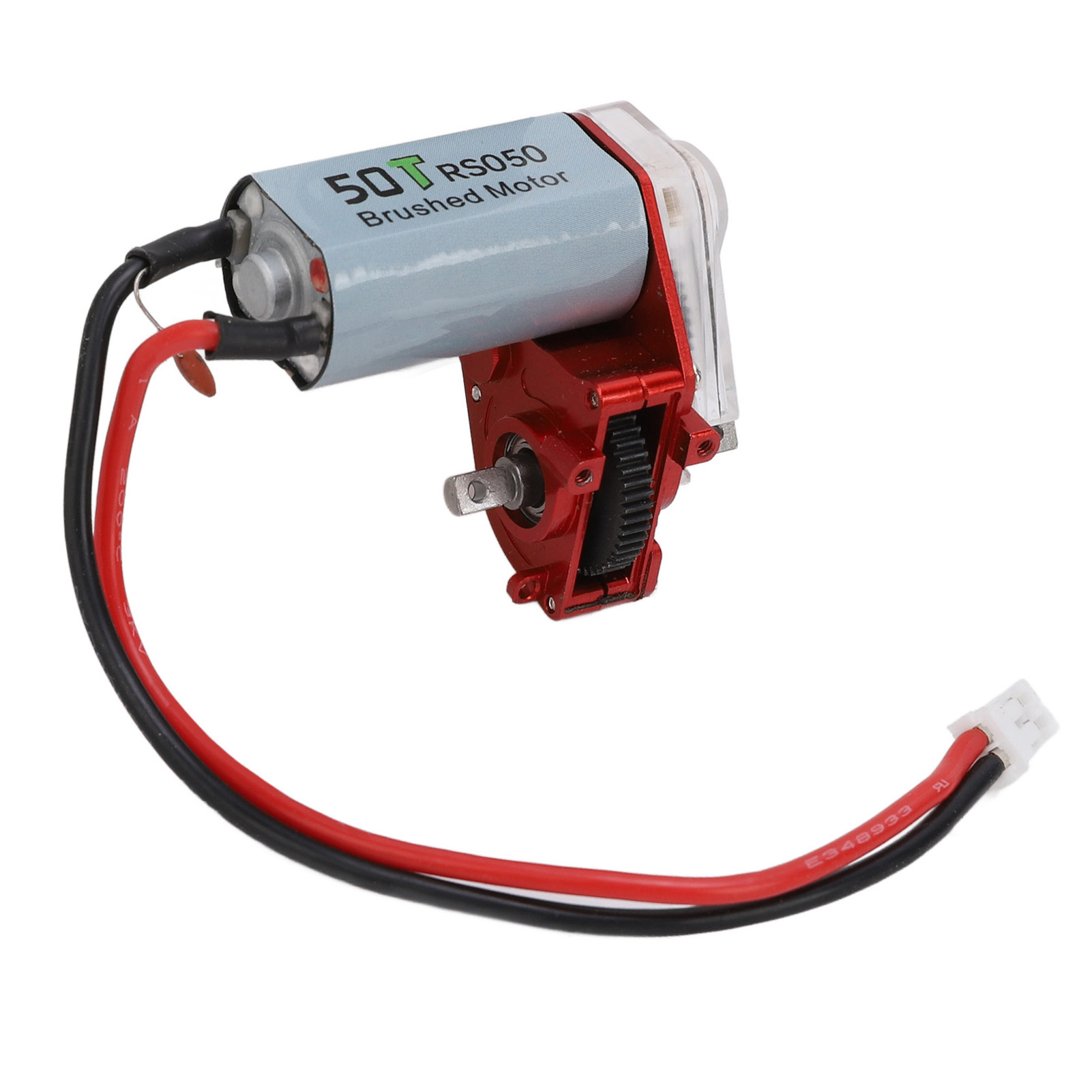 Rc car gearbox rc transmission gearbox rc gearbox replacement rC Gearbox with 050 50T Motor Metal Plastic Transparent Transmission Gearbox for Axial SCX24 1/24 RC Car Upgrade Parts. 