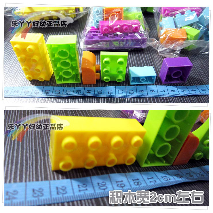 206 Pcs Building Blocks Puzzle Blocks for Kids Bucket to Store the item. 