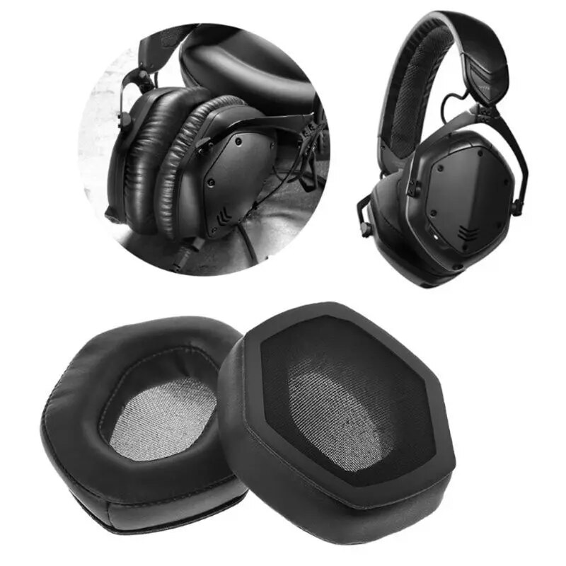 Linhuipad V-MODA XL Memory Ear pads Cushions for V-Moda Crossfade 2 Wireless M-100 LP2 Over-Ear Headphones