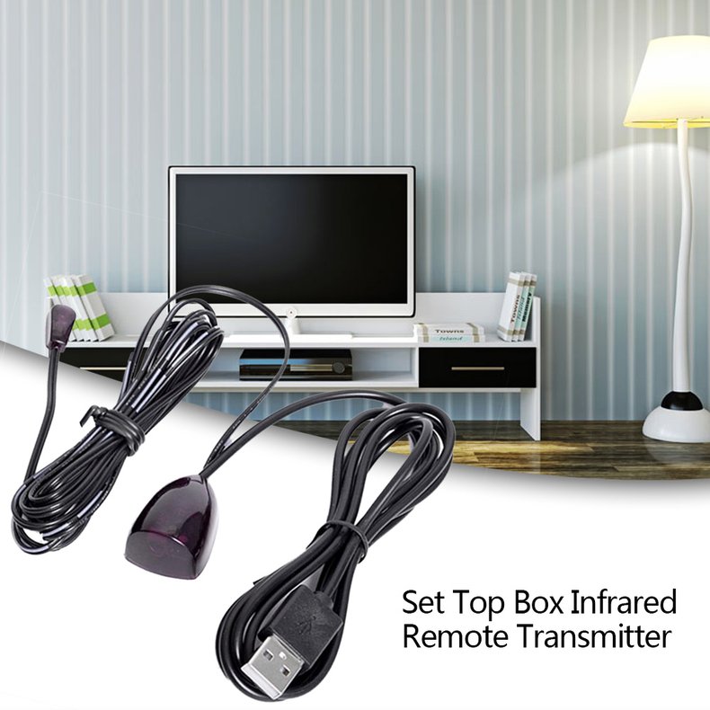 Practical Usb Adapter Infrared Remote Extender Repeater Receiver Transmitter. 