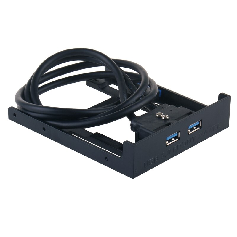 【happy one】Desktop Floppy Drive Bit To Usb3.0 Front Panel Frame Card Panel. 