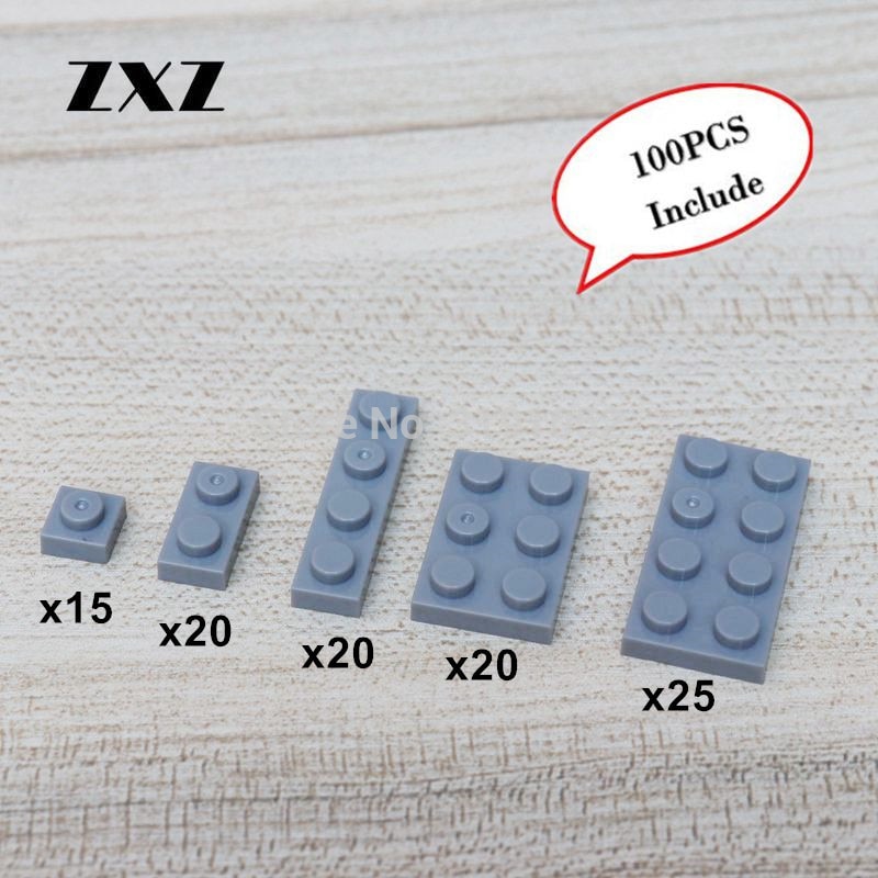 【happy one】Kids Learning Toys Plastic Blocks Plate 1 X 1 1 x 2 1 x 4 2 x 3 2 x 4 Mix Models Bulk for Sales. 