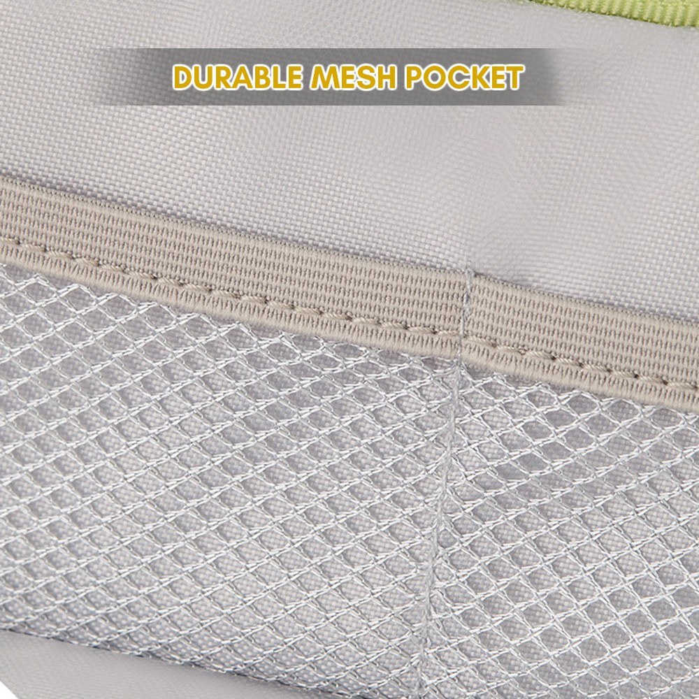 Pencil Case Large Capacity Pencil Pouch Box Stationery Zipper Pocket - blue. 
