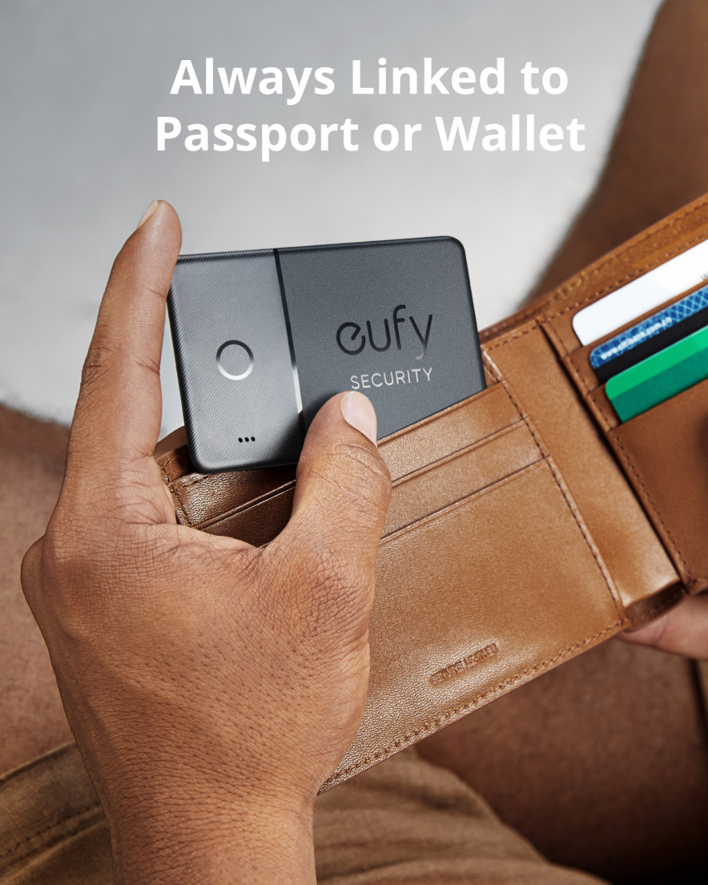 eufy Security SmartTrack Card Works with Apple Find My Wallet Tracker Phone Finder Water Resistant 3-Year Battery Life. 