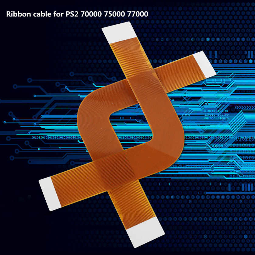 2pcs Copper Ribbon Cable Laser Lens Replacement Part For PS 2 70000 75000 77000. 