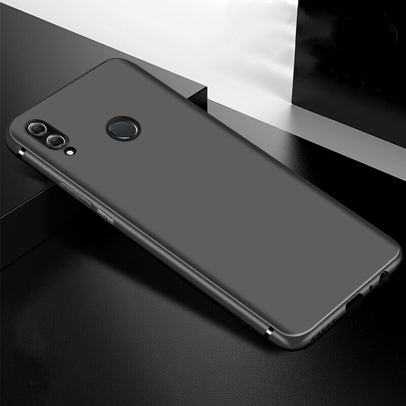 lthmy for Huawei Honor 10 Lite HRY-LX1 LX2 LX1MEB Flexible Soft Matte Black Crystal Clear Phone Case Silicone Protective Back Cover. 