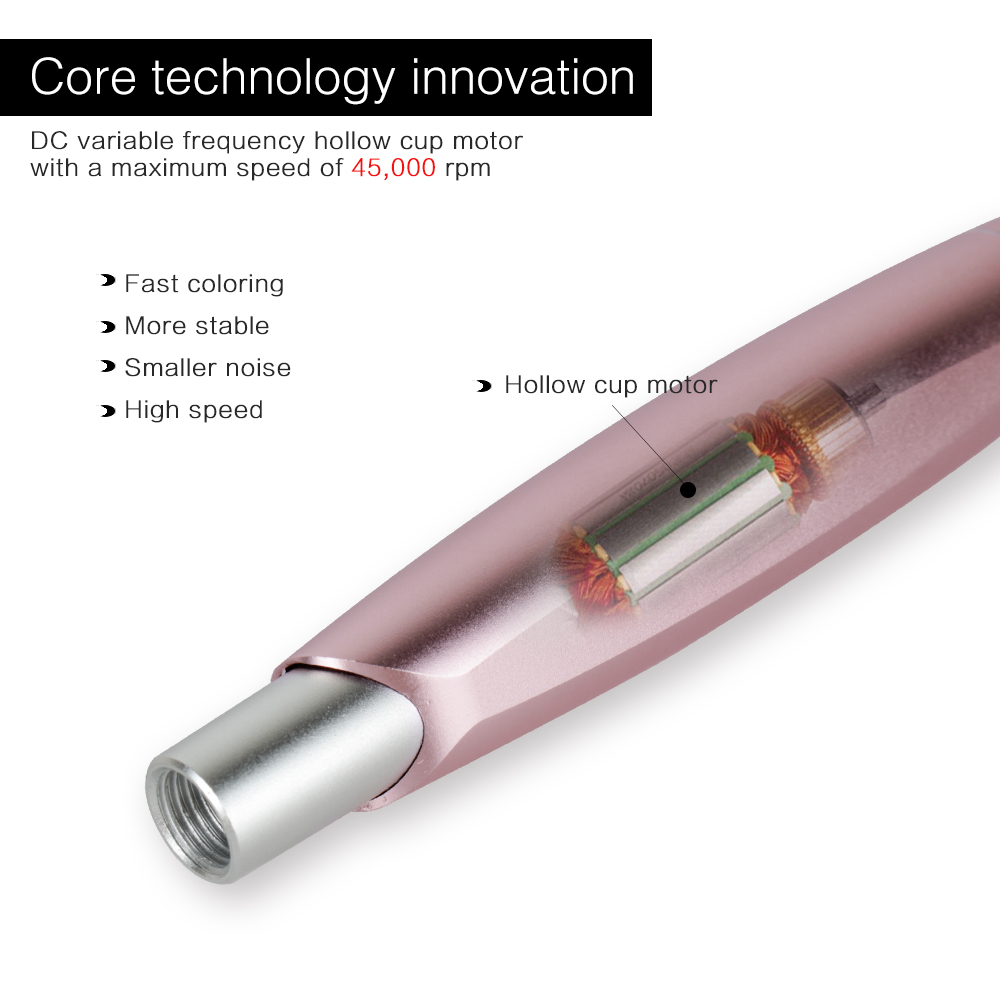 Elegant Microblading Machine With 10pcs 1R Cartridges For Semi Permanent Tattoo Eyebrows. 