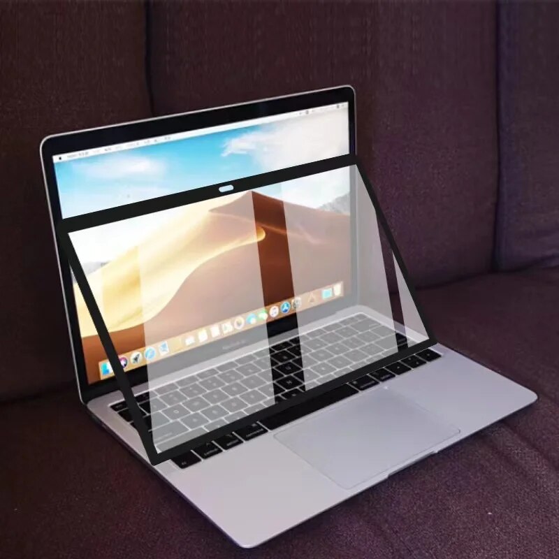 Black Screen Protector for MacBook Air 13 M2 A2779 A2780 15.3 A2941 Film Tempered Glass Guard A2681 Retina15 A1398 A2338 A2442. 