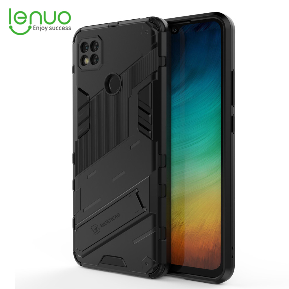 LEYAN Cover Flip Portafoglio Per Xiaomi Redmi 9C / 9C NFC - Custodia In Pelle PU Con Motivo Rilievo E Slot Carte - Rosa Oro - 5
