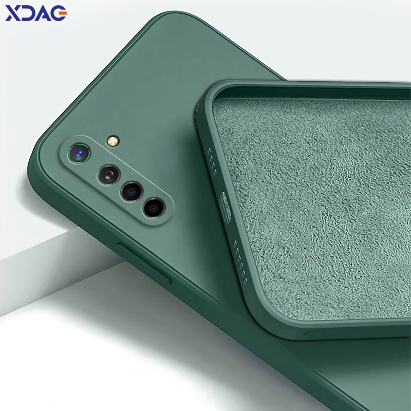 Official Square Liquid Silicone Case for OPPO K5 Realme X2 XT Camera Protective 360 Shockproof Soft Phone Cover OPPOK5 RealmeXT. 