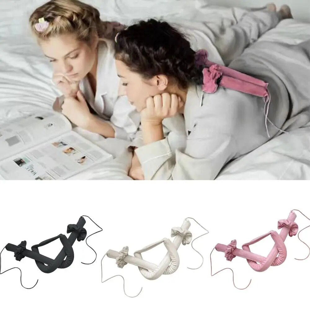【NEW】 Big Wave Heatless Curling Rod Soft Head Hair Curler Hair Rollers Non-Heat Curling Irons With Rope Wave Form Curl Rod Girl Women. 