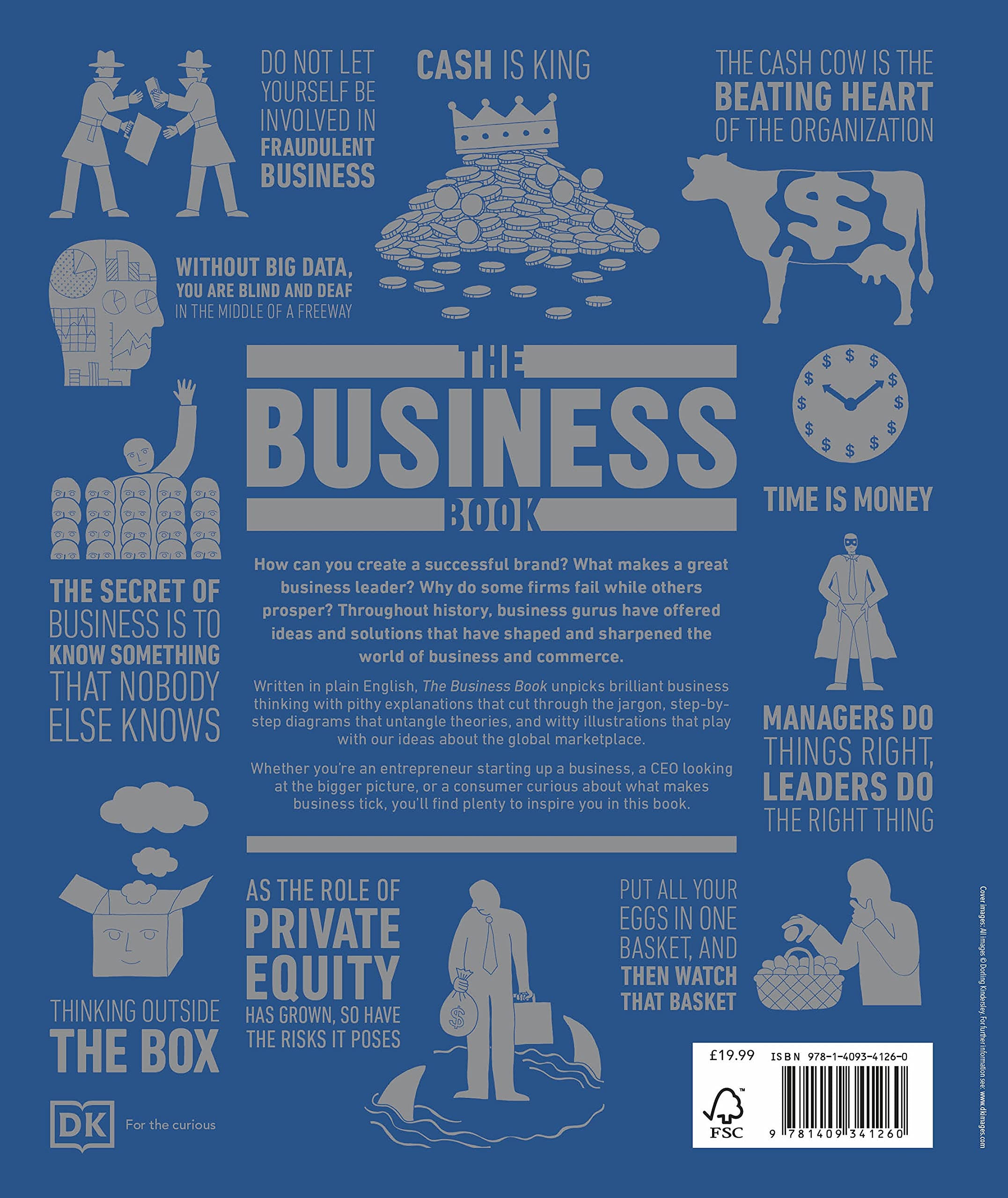 The Business Book: Big Ideas Simply Explained Hardcover. 