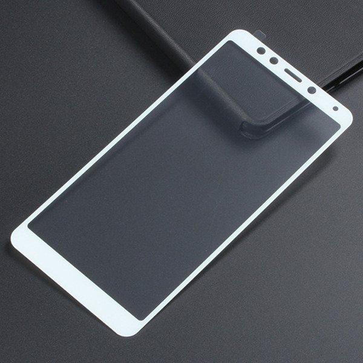 5D Tempered Glass for Mi 5 Plus / Mi Note 5 - White and Transparent