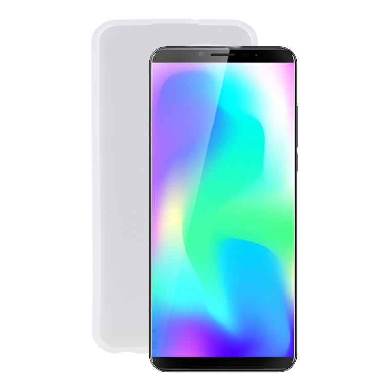 TPU Phone Case For Cubot X19(Transparent White)