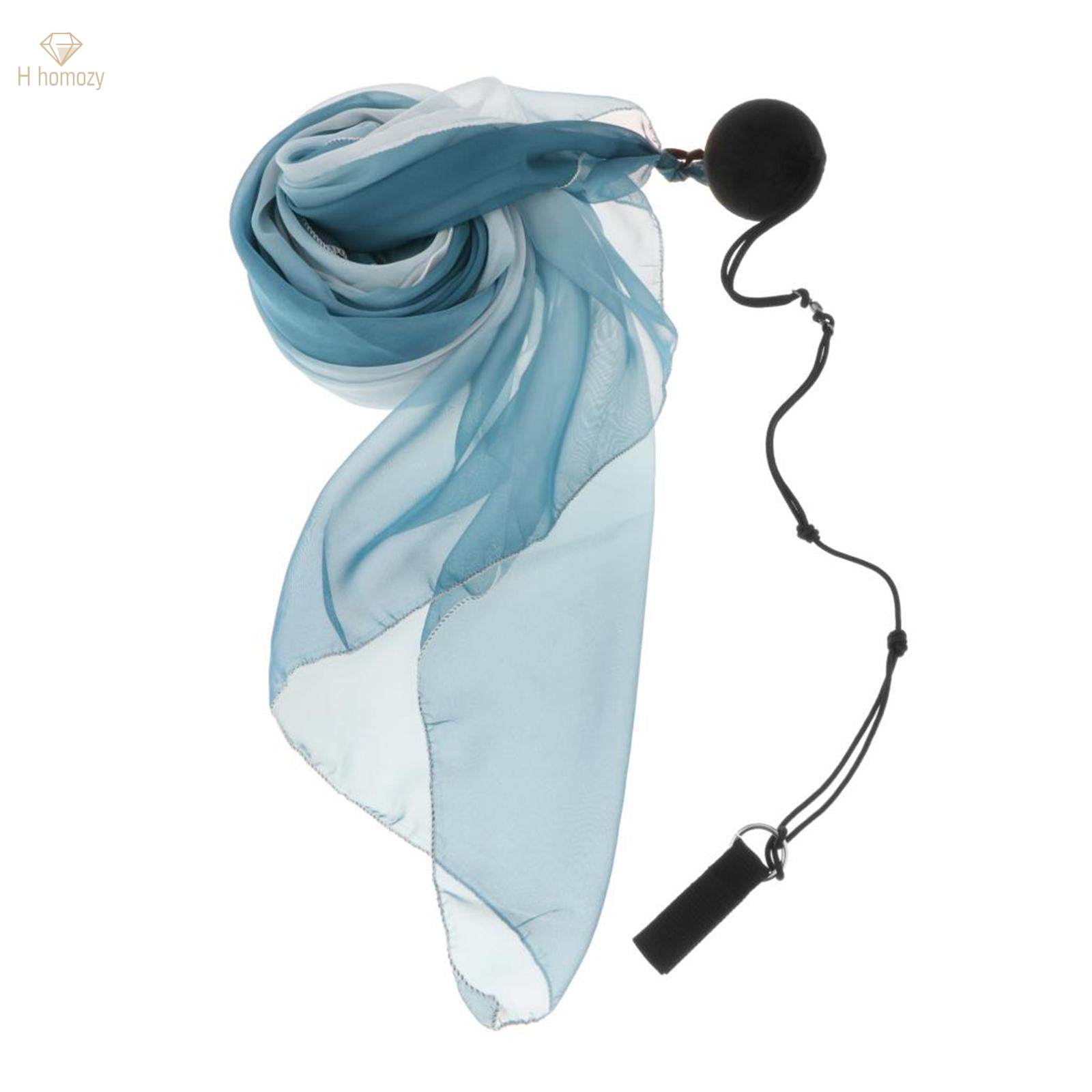 Belly Poi Streamers Silk Streamer Set Silk Streamer Poi Chain Balls for Dancing Fancy. 