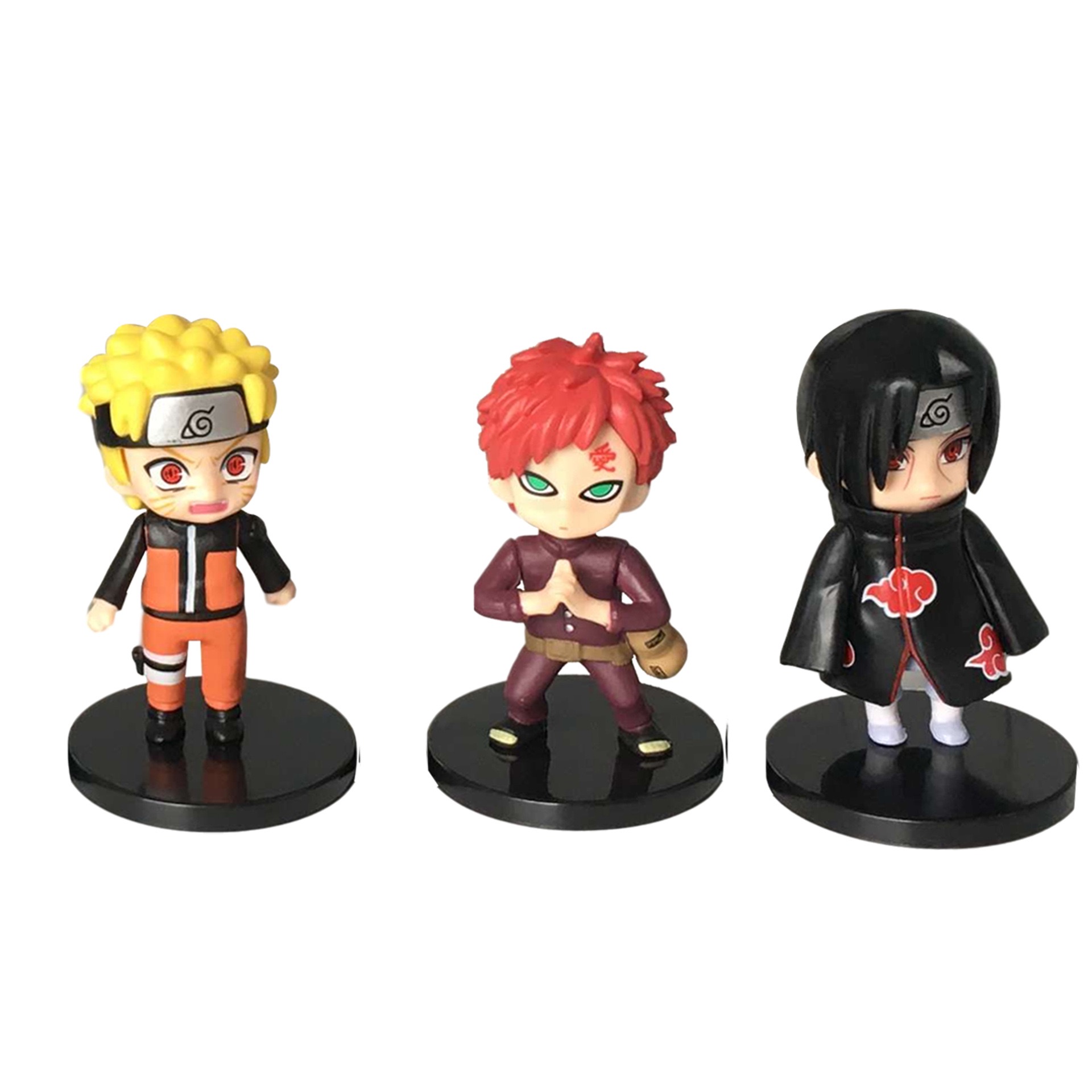 12pcs/set Naruto Anime Shippuden Hinata Sasuke Itachi Kakashi Gaara. 