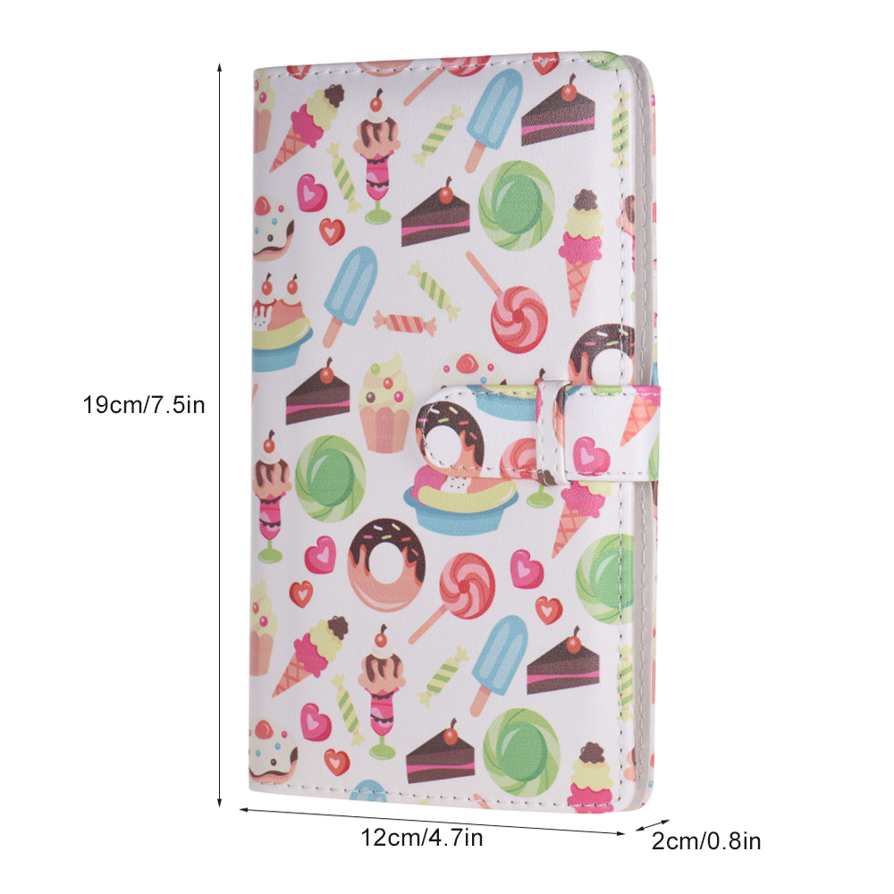 96 Pockets Mini Photo Album Photo Book Album for Fujifilm Instax Mini 9 8 7s 70 25 50s 90 Color Films Photo Camera Paper for Name Card Credit Card. 