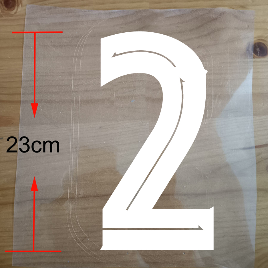 19-20 Home away High Quality Football Jersey Number PU Material Iron on Patch Soccer Kits Heat Transfer Sticker Name Custom. 