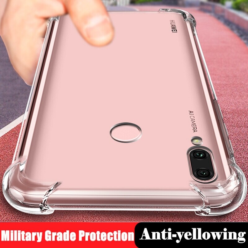 lthmy for Huawei P20 Lite ANE-L21 L22 L23 LX1 LX2 LX3 LX2J HWV32 Soft Gel Jelly Case Transparent Full Protective Anti-Scratch Resistant Back Cover Skin. 