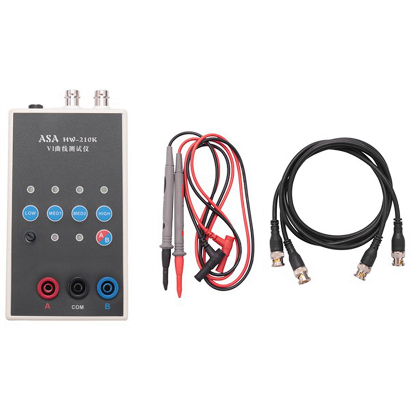 HW-210K Dual-Channel Tester VI Curve Tester Circuit Board Online Detection ASA Tester 4 Gear Frequency Alternating Speed. 