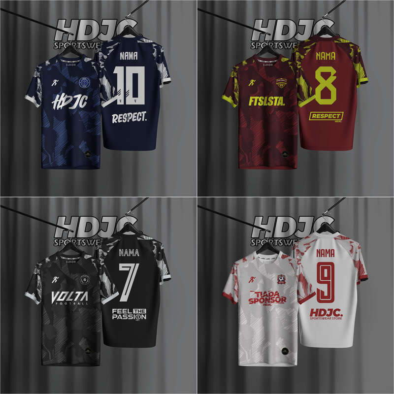 Free custom Available New design Jersey Custom Name Bu t shirt lelaki MEN JERSEY T SHIRT SOCCER FOOTBALL TEAM JERSEYS CODE 03. 