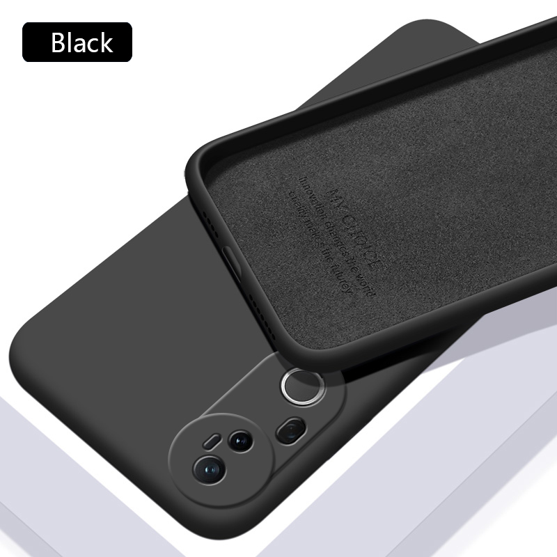Olige For VIVO T4 Ultra Liquid Silicone Macaron Candy Color TPU Falling and shockproof Soft Phone Case Shell Protector Back Cover