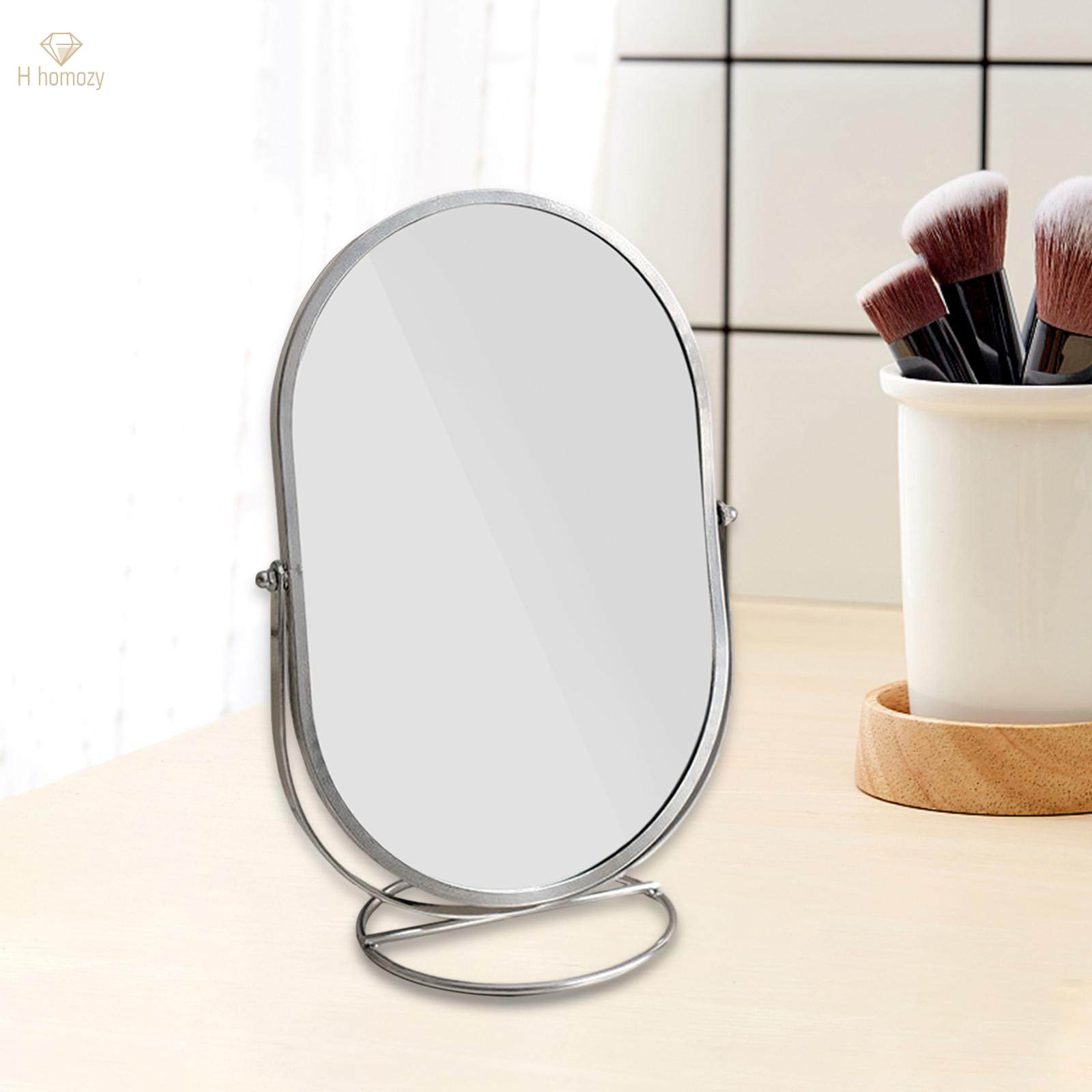 Desktop Stand Mirror Small Tabletop Dressing Mirror for Desktop Bedroom Dorm. 
