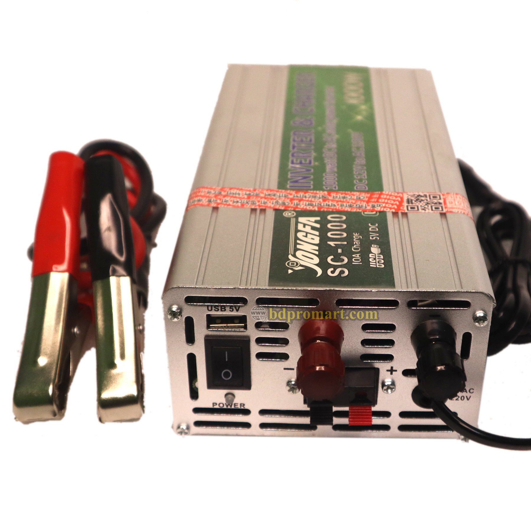 1000W IPS Machine & Battery Charger - All-in-One 1000 Watt DC 12V to AC 220V Inverter and 10A Battery Charger - Convenient Power Solution. 
