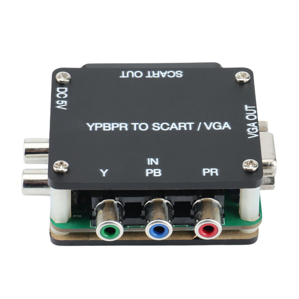 YUV TO RGBS YPBPR to SCART YPBPR TO VGA Component Converter