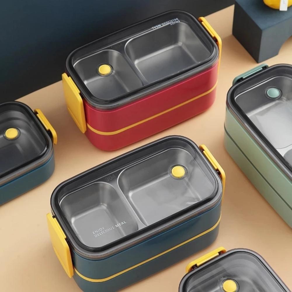 Small Size Lunch Box Portable Wheat Straw Material Leak-proof Food Container Storage Box For School Lunch On-the-go Meals. 