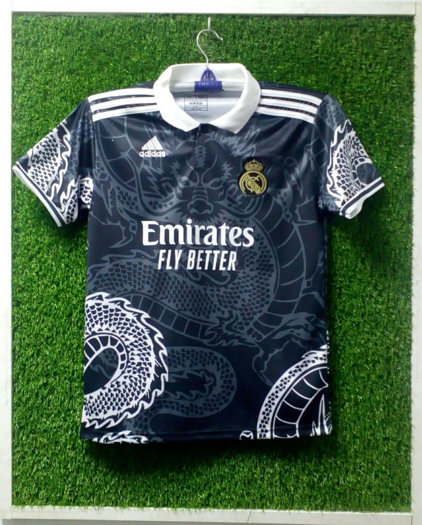 Real Madrid Dragon Kit New Third Kit Football Jersey Kit Short Sleeve Kit 2023 2024 Season Jersey Club Jersey Football Jersey Daraz .bd