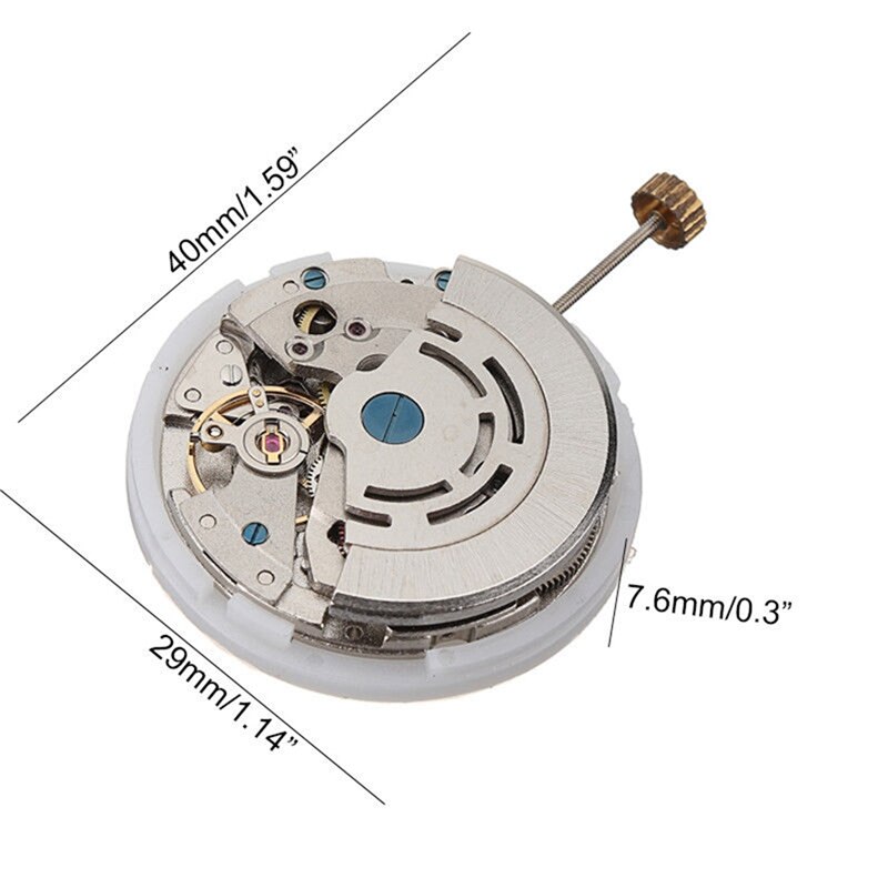 2813 8205 Automatic Movement Watch Double Calendar Day Date Accuracy Direct Replace For Mechanical Watch Movement Repair. 