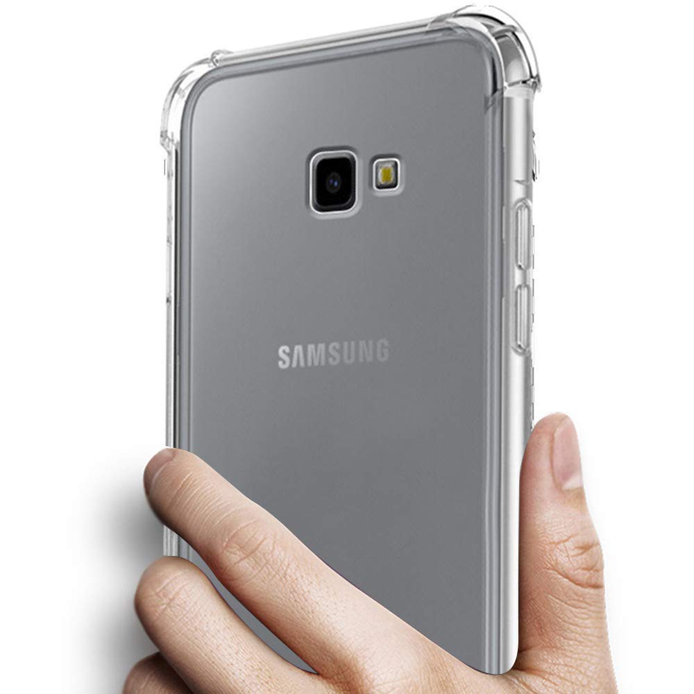 For Samsung Galaxy J4+ / J4 Prime / J4 CORE Back Cover CRYSTAL CRACK ORIGINAL SOFT CASE CASING CLEAR TPU COVER For Samsung J4 Plus Phone Cases. 