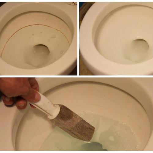 Brosse Wc Avec Manche En Pierre Ponce. 