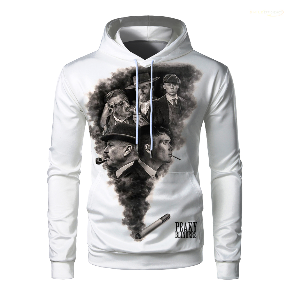 Autumn New Peaky Blinders Graphic Men's Hoodies Unisex Casual Trendy Sports Tops Personalized Fashion 3D Printed Sweatshirt
