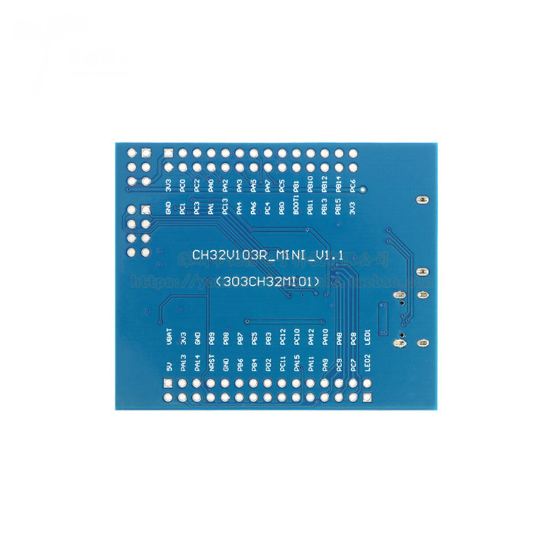Original CH32V103R8T6-MINI development board RISC-V evaluation board core small system board learning board. 