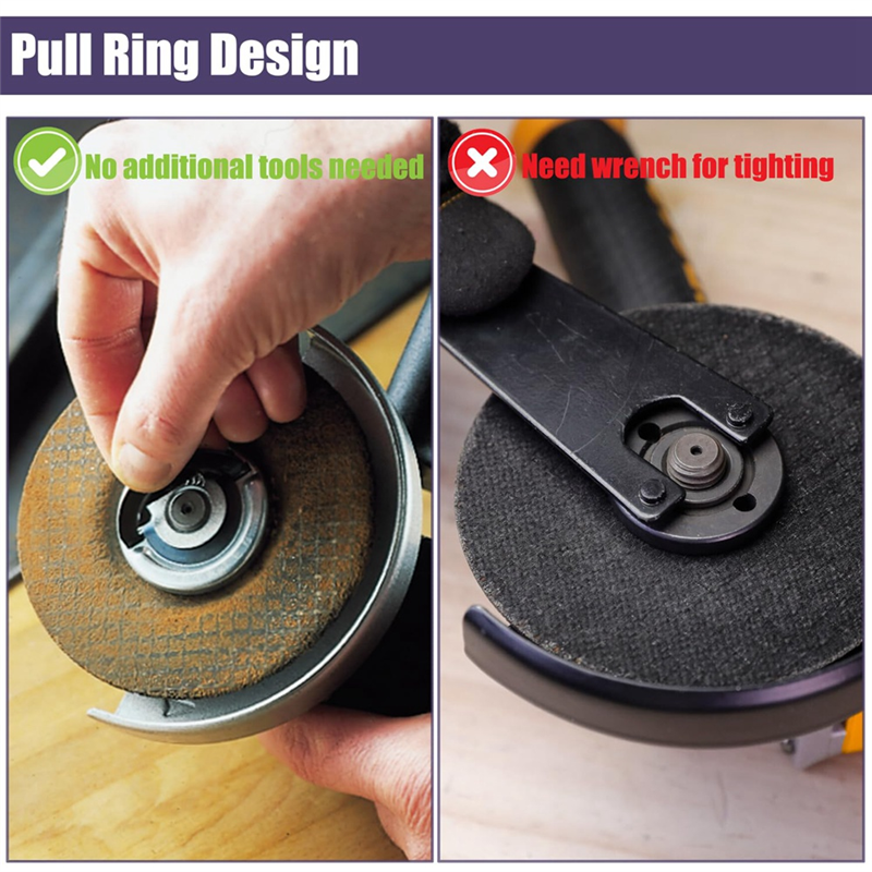 NCANRUI 2Pcs Quick Change Angle Grinder Flange Nuts 5/8-11 Grinder Nut Replacement Lock Nuts Grinder Locking Nuts. 