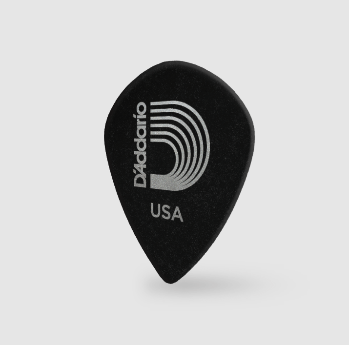 D'Addario Black Ice USA Guitar Picks Heavy Gauge (.80mm) ELECTRIC