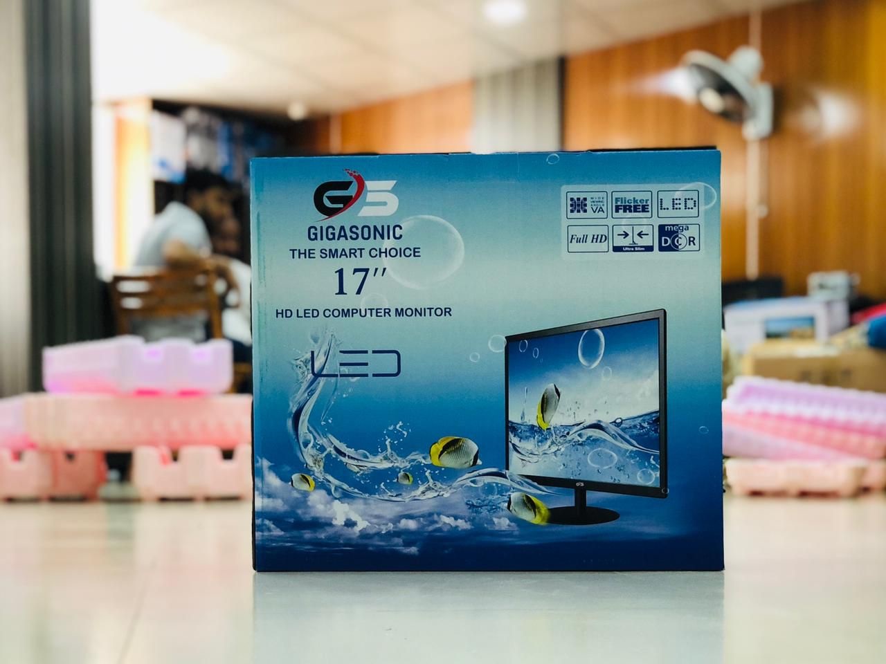 Full Set Office Pc 120Gb Ssd Or 500Gb Hdd Monitor 17'' Win 10- Office Application - Keyboard & Mouse. 