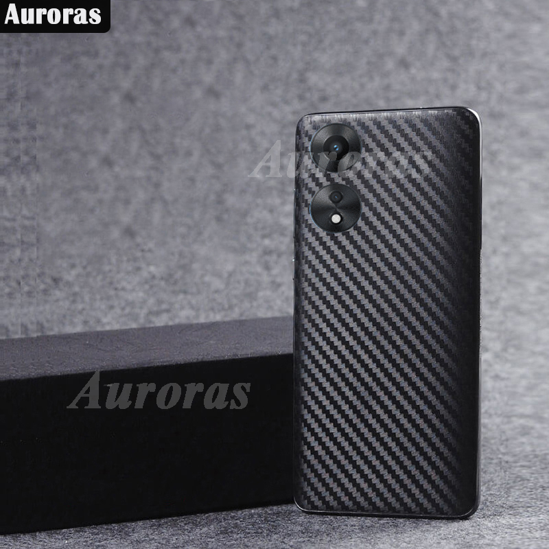 2Pieces for Honor X5 Plus Phone Case Carbon Fiber Film Non-slip Scratch Resistance Scrub Cover for Honor X5 Plus Cover Casing HP