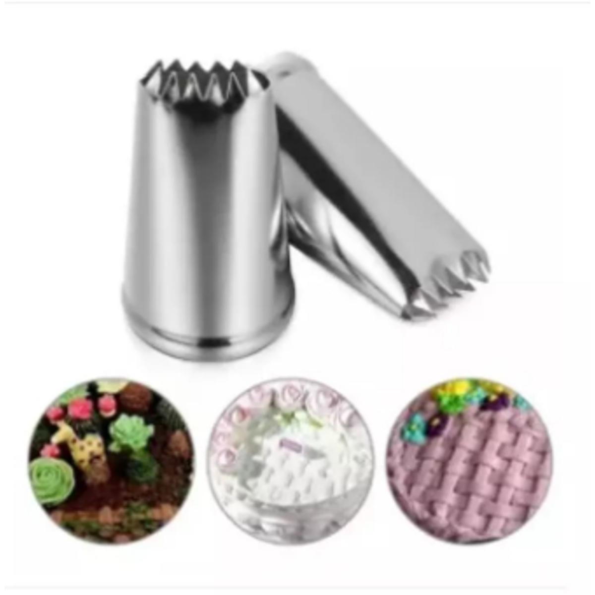 Cake Decor Small Nozzle - No. 34 Basket weave Piping Nozzle – Arife Online  Store