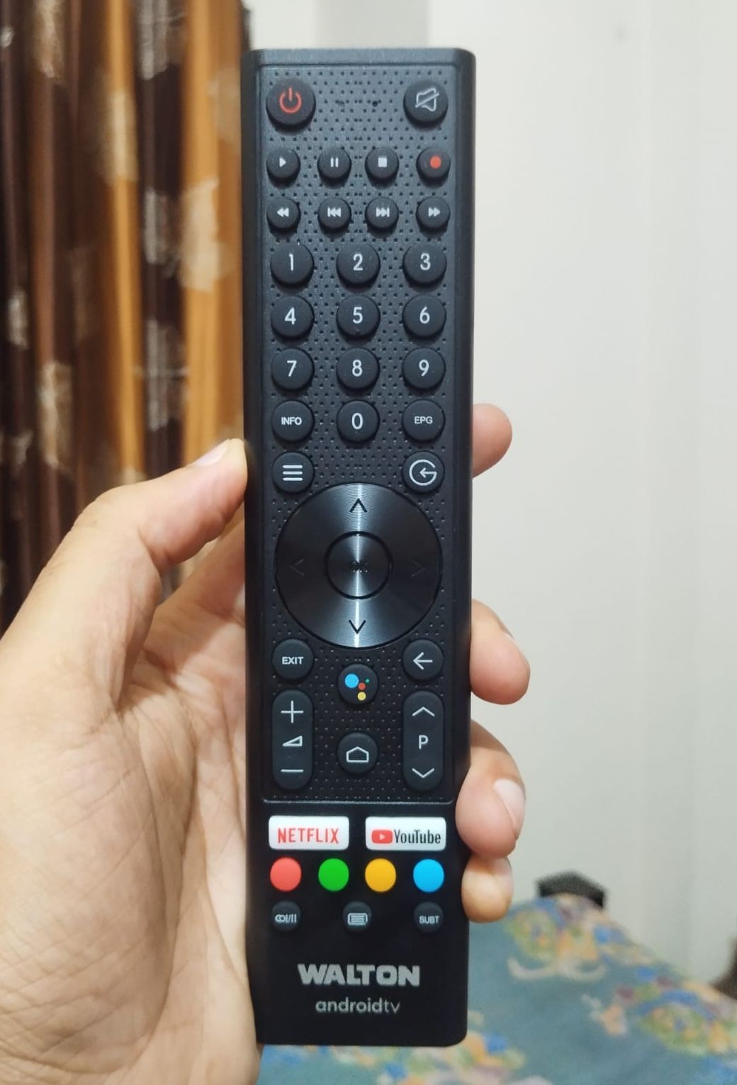WALTON ANDROID TV VOICE CONTROL REMOTE