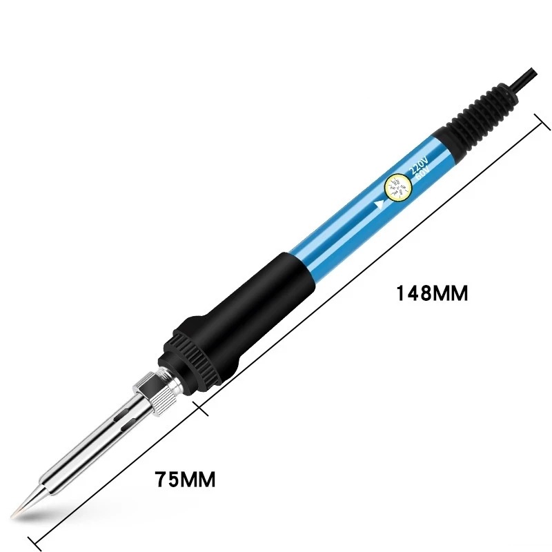 Chinese American European standard, adjustable constant temperature internal hot iron, household electric soldering iron set. 