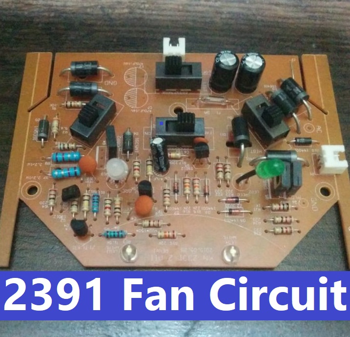 2391 Fan Circuit 2391 Charger FAN Circuit Light Fan Charger Circuit AC ...