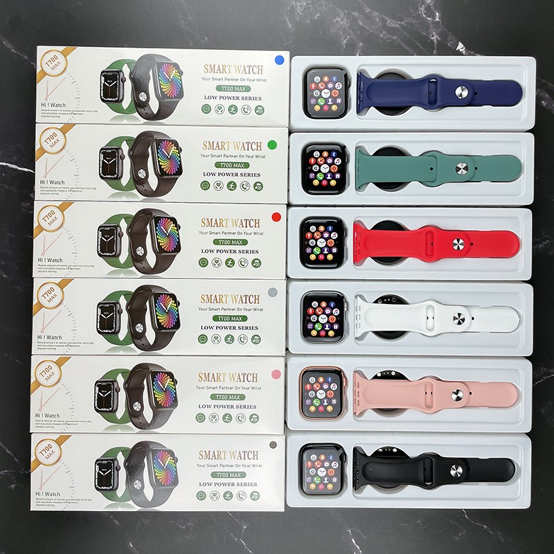 【Youyi】Iwo T700 Max smart watch 7 custom face dual Bluetooth call smartwatches fitness watch for men