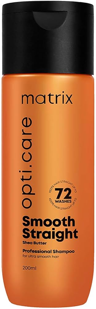 Matrix Opti.Care Professional Smooth Straight with Shea Butter, Up to 4 Days of Frizz Control